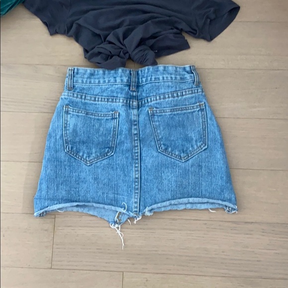 Harper & Me size 6 Denim Mini Skirt - Picture 4 of 6